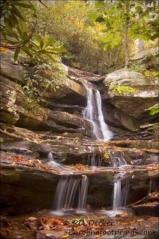 Hidden Falls -Hanging Rock State Park